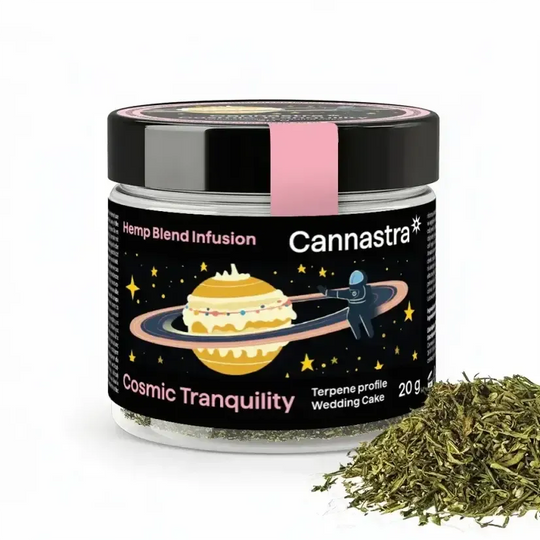 Mieszanka konopi – Cosmic Tranquility "Wedding Cake" (20g)