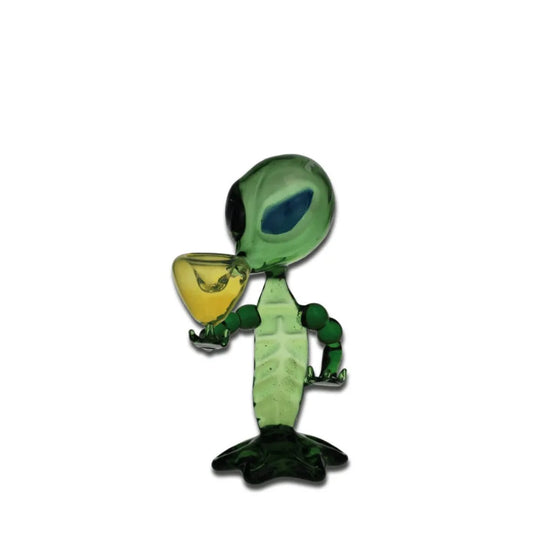 Kézi pipa üveg Alien