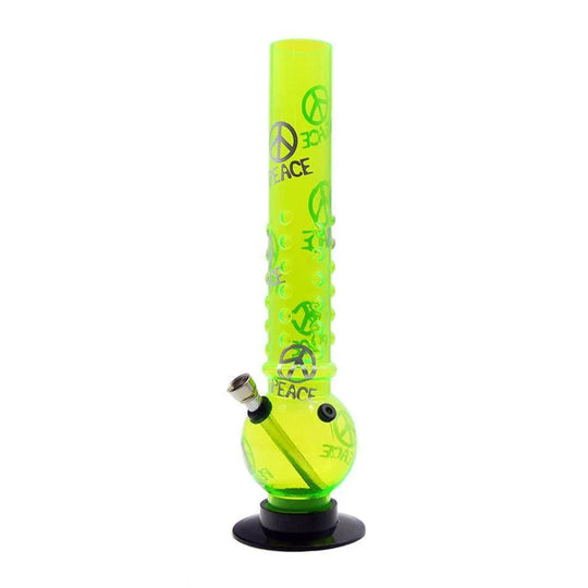 Bongo akrylowe z nadrukiem Peace 32 cm