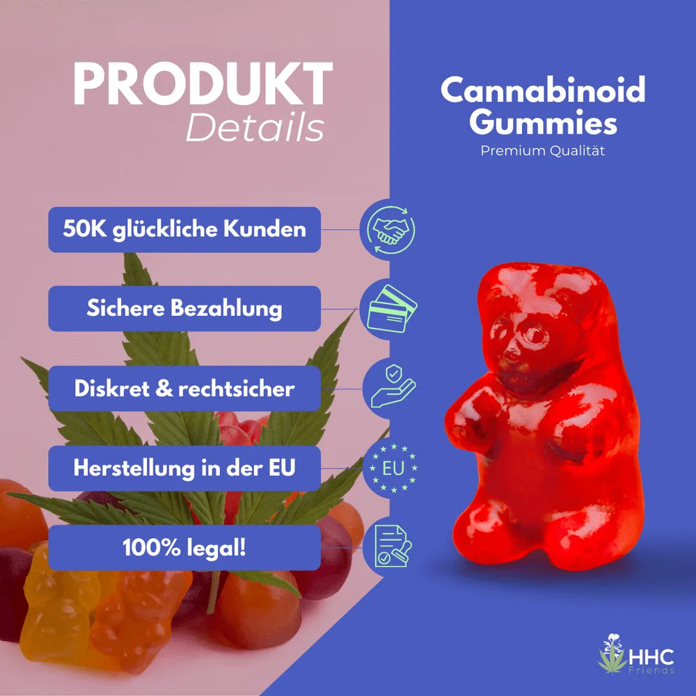 THC-V Gummies Strawberry 10 Stück