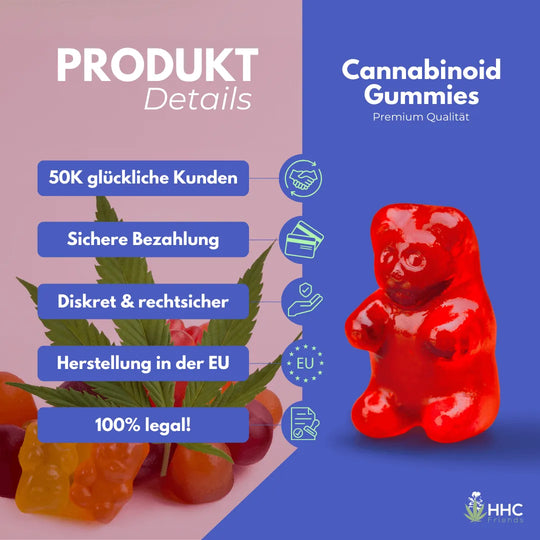 THC-V Gummies Strawberry 10 Stück