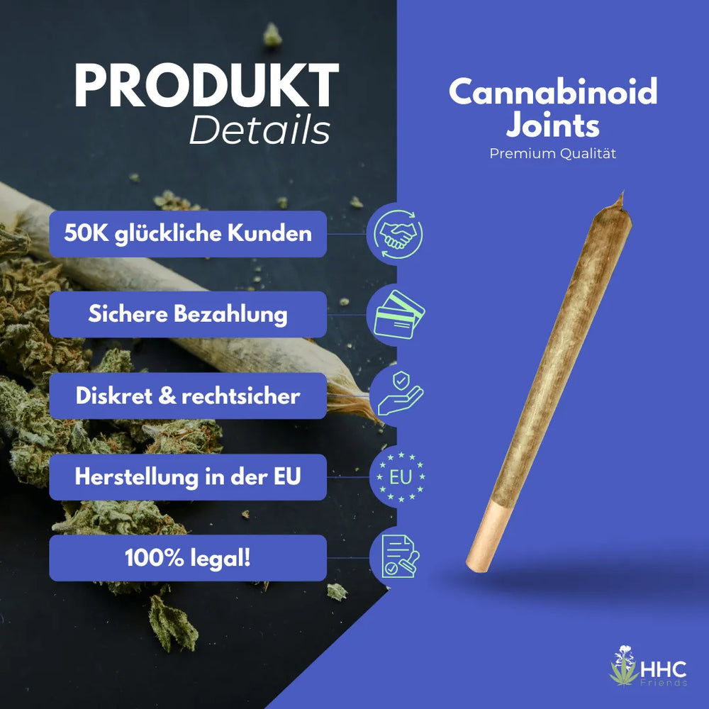 THC-V Joint Orange Creamsicle 96% 1,5g