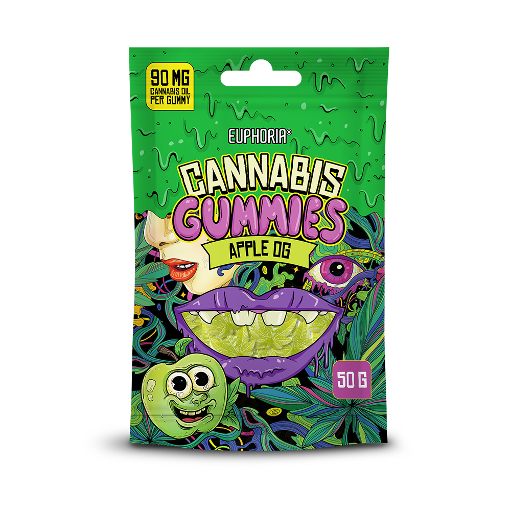 Apple OG Cannabis Gummies Packung