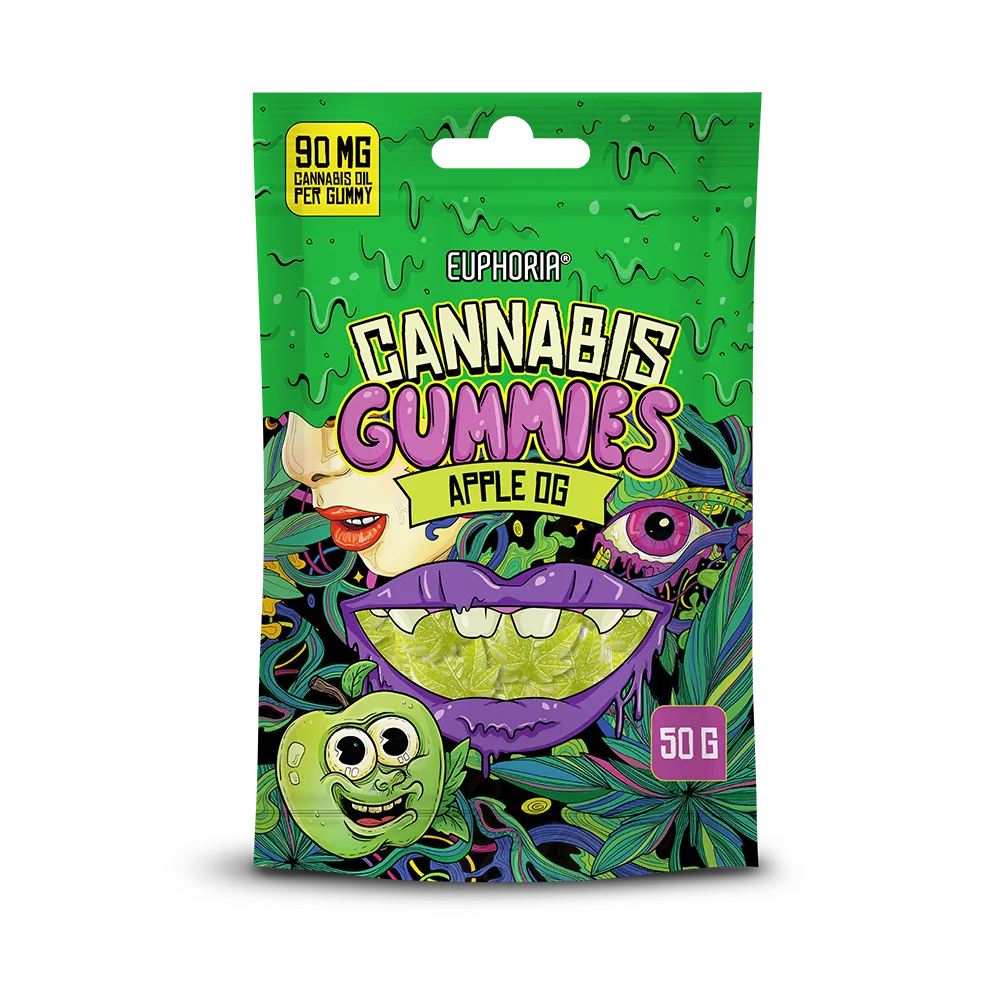 Euphoria Cannabis Gummies Apfel OG (50g)