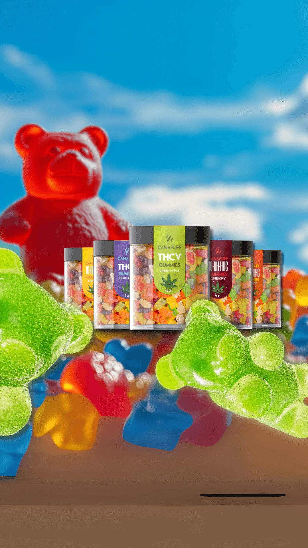 THC CBD Gummibeertjes kopen
