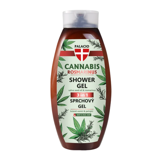 Cannabis Rosmarinus Douchgel, 500 ml Palacio