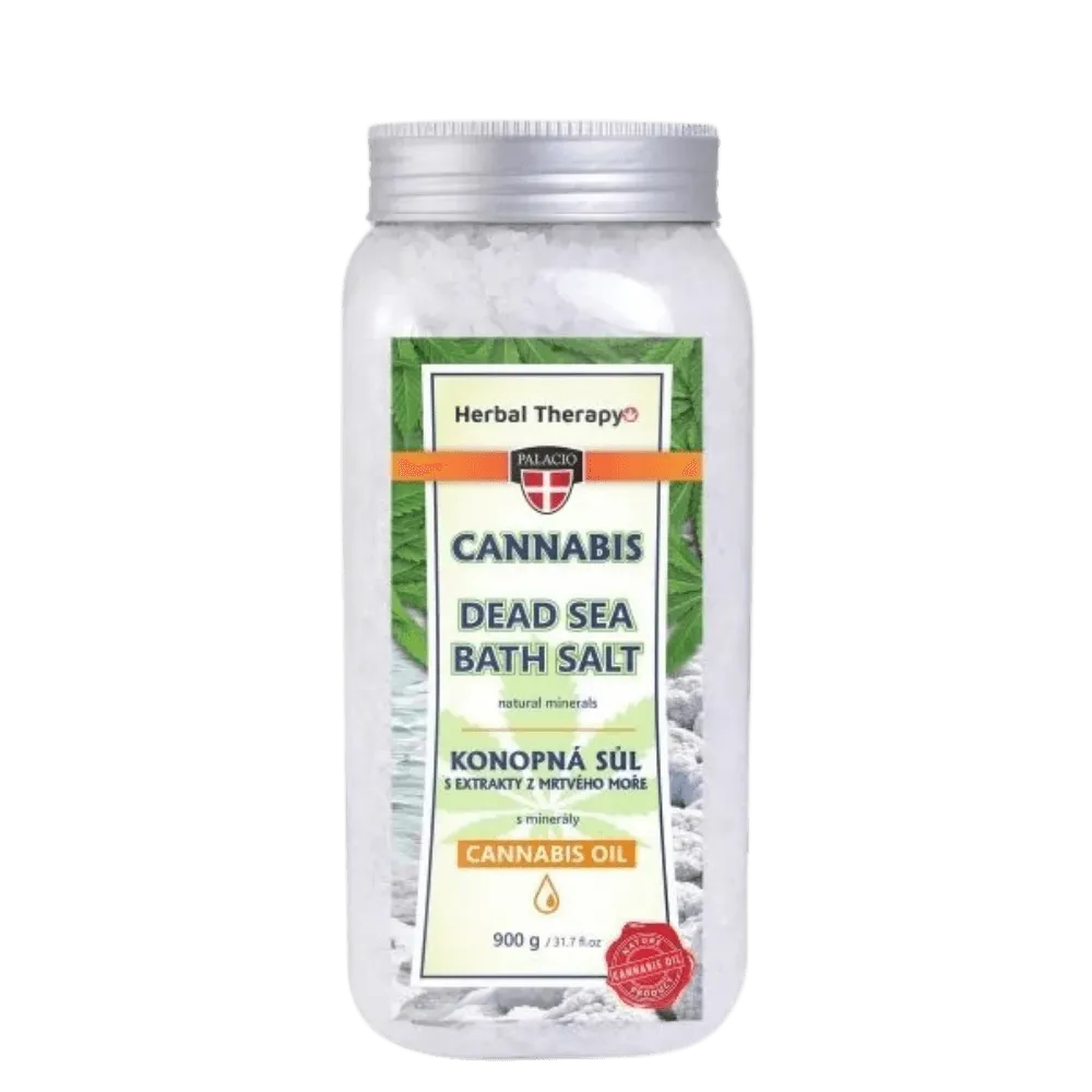 Cannabis-Todesmeer-Badesalz, 900 g Palacio