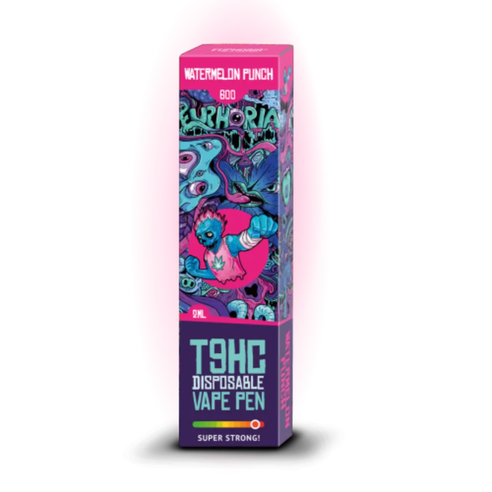 T9HC Wegwerp Vape Pen – Watermelon Punch (2 ml)
