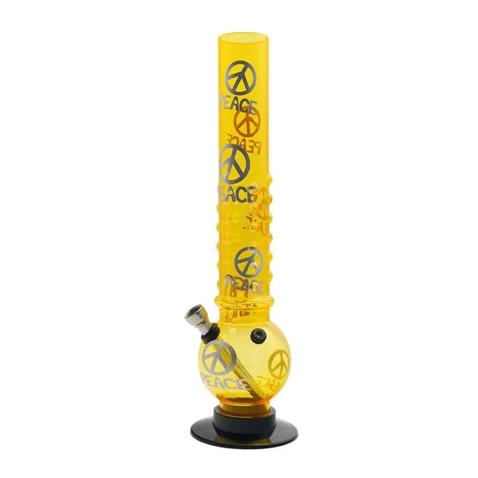 Bongo akrylowe z nadrukiem Peace 32 cm